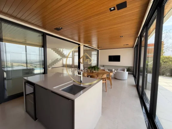 Imagem Casa Sobrado, 5 Dormitórios( 5 suítes), Condomínio Alphaville, Urbanova.
