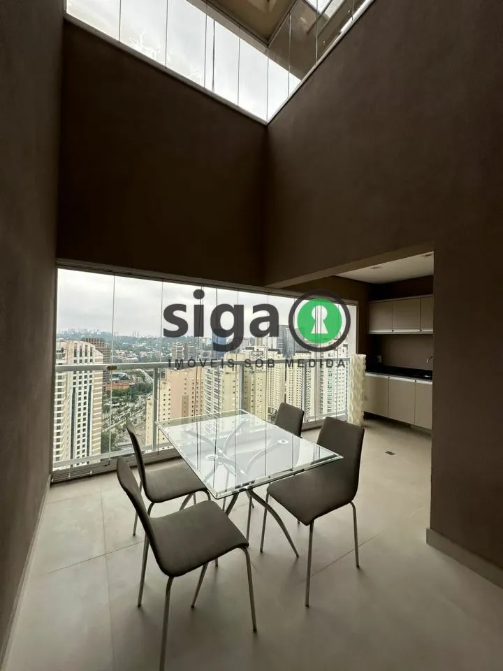 Imagem Apartamento Cobertura Duplex para locação e venda no Brooklin, São Paulo, SP