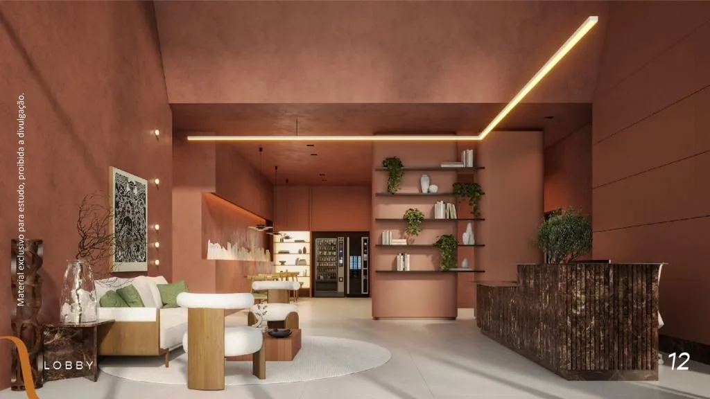 Imagem Flat à venda, 37 m² por R$ 585.465,00 - Cabo Branco - João Pessoa/PB