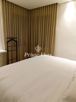 Imagem Flat disponível para locação no Alameda Apart Hotel no Jardim Paulista, com 45m², 1 dormitório e 1 vaga