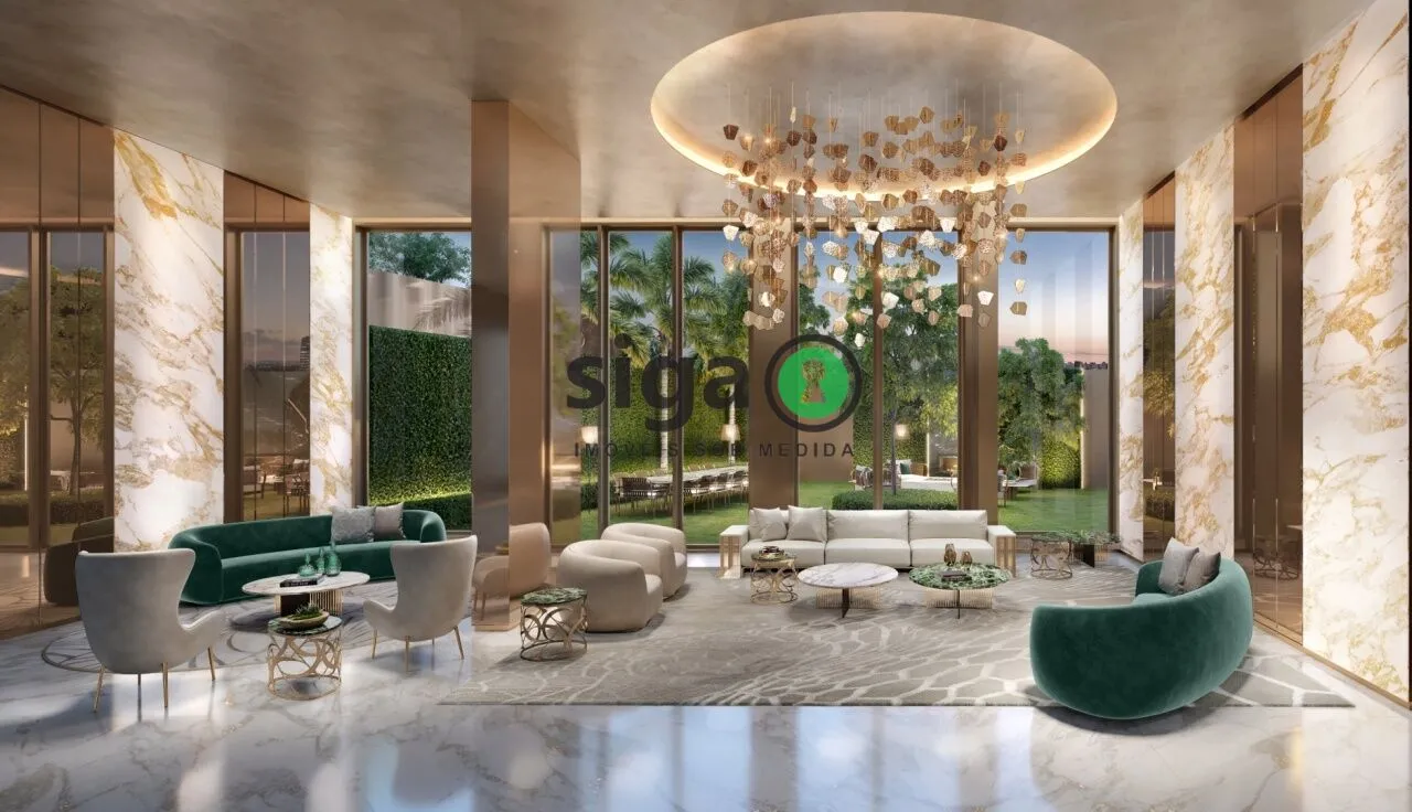 Imagem Apartamento de luxo em São Paulo de 360m² a 870m² alto padrão em Moema design assinado por Elie Saab