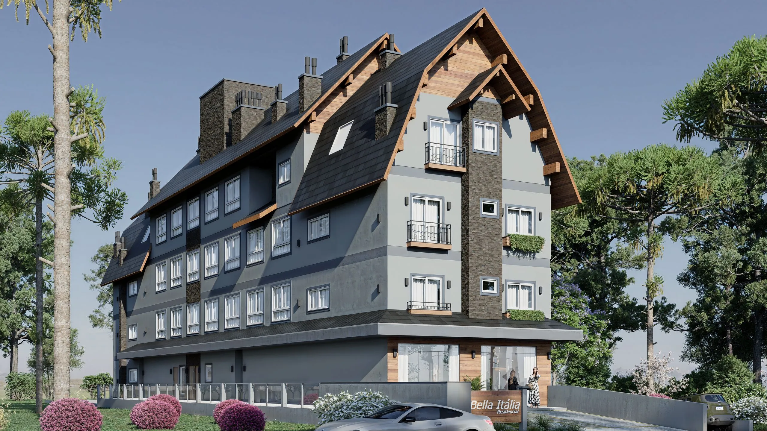 Imagem Apartamento à venda em Gramado, Moura, com 2 quartos, 63.58m2