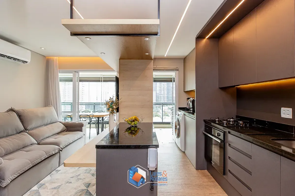 Imagem Apartamento para venda em Chácara Santo Antônio (Zona Sul) com 2 quartos, sendo 1 suíte, 70m²