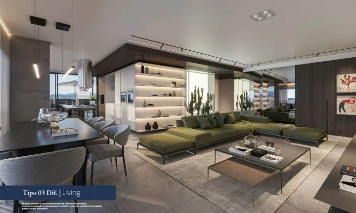 Imagem Apartamento com 3 quartos, Perequê - Porto Belo