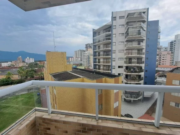 Imagem Apartamento com 2 dormitórios à venda, 56 m² por R$ 320.000 - Caiçara - Praia Grande/SP