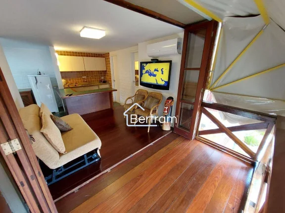 Apartamento com 1 dormitório para alugar, 32 m² por R$ 3.742,04/mês - Condomínio Porto Bracuhy - Angra dos Reis/RJ