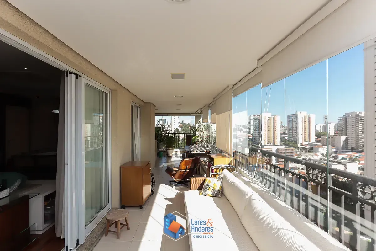 Imagem Apartamento para venda em Vila Romana com 4 quartos, sendo 4 suítes, 223m²