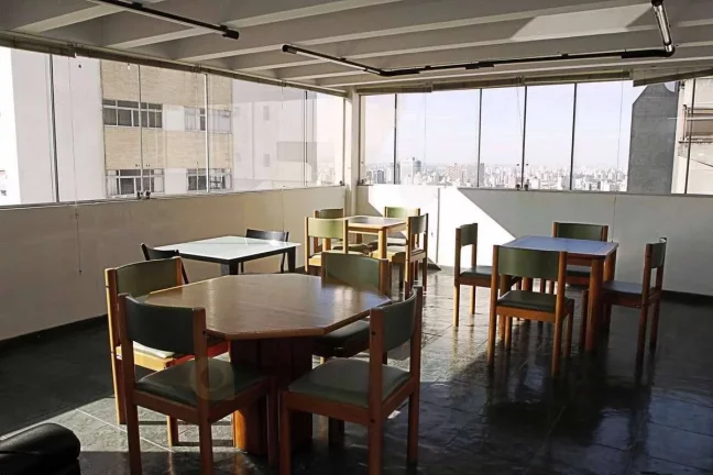 Imagem Flat disponível para locação no Residence Plaza Concorde na Bela Vista, com 37m², 1 dormitório e 1 vaga