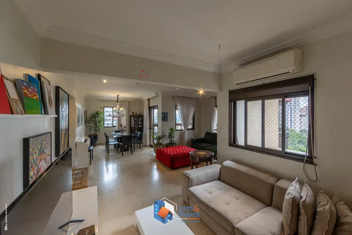 Imagem Apartamento para venda em Vila Clementino com 3 quartos, sendo 3 suítes, 155m²