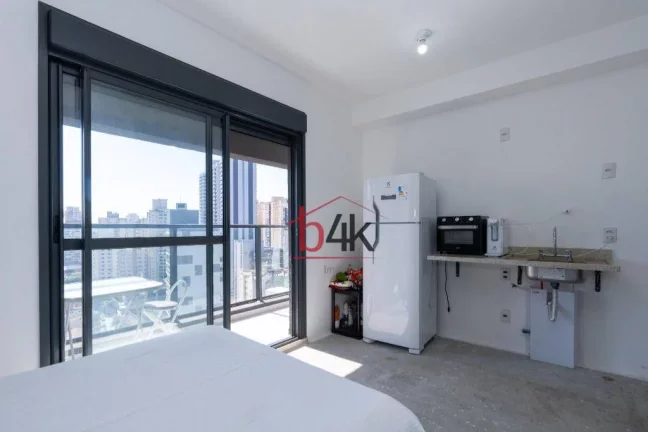 Imagem Apartamento com 1 dormitório à venda, 30 m² por R$ 455.000,00 - Brooklin - São Paulo/SP