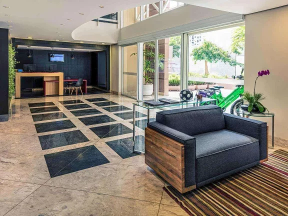 Imagem Flat disponível para venda no Edifício Stella Vega no Paraiso, com 30m², 1 dormitório e 1 vaga de garagem