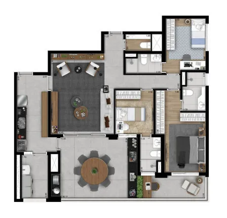 Imagem Apartamento com 3 Quartos à Venda, 134 m² em Belenzinho - São Paulo