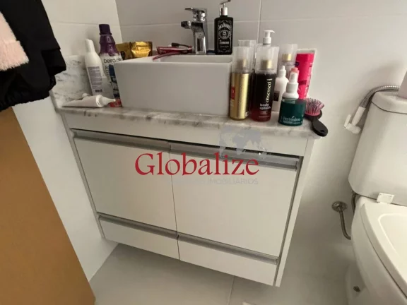 Imagem Apartamento para locação com 2 quartos, 1 suíte, varanda gourmet, lazer completo por R$5.300,00 no Boqueirão em Santos