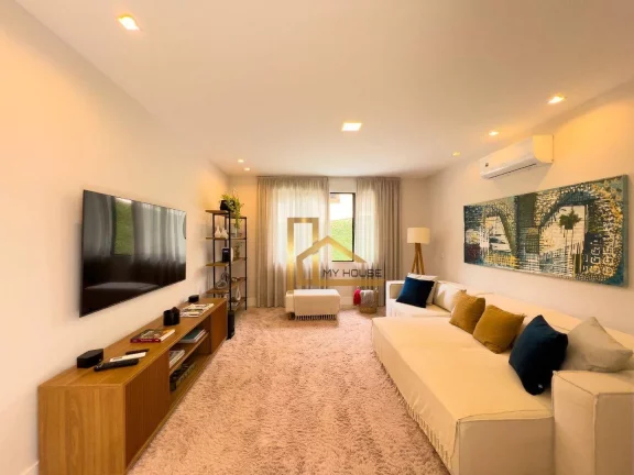 Imagem Casa linear dentro de condomínio com 5 quartos (4 suítes) e lazer privativo!