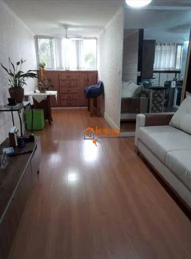 Imagem Apartamento com 2 dormitórios à venda, 64 m² por R$ 382.000 - Parque Cecap - Guarulhos/SP