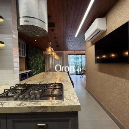 Imagem Apartamento mobiliado com 4 dormitórios à venda, 224 m² por R$ 2.790.000 - Setor Marista - Goiânia/GO