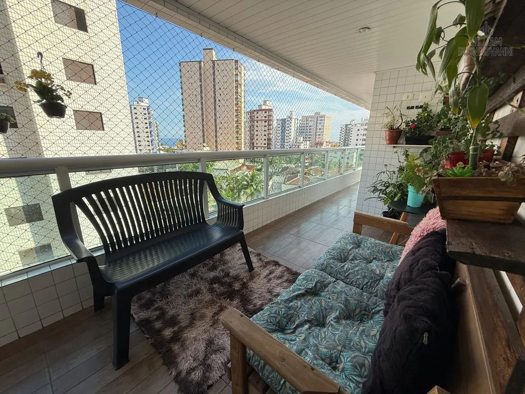 Imagem Apto na Ocian, 115m², 3 Dorm, 2 Suítes, Sacada e Lazer Completo
