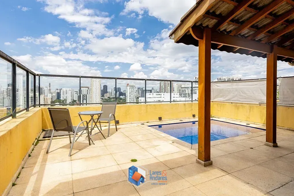 Imagem Cobertura Duplex à venda 2 Quartos 1 Suite 3 Vagas 210M² Brooklin Paulista São Paulo - SP