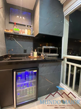 Foto do imóvel Apartamento de luxo com 3 suítes, varanda gourmet e lazer completo - SA