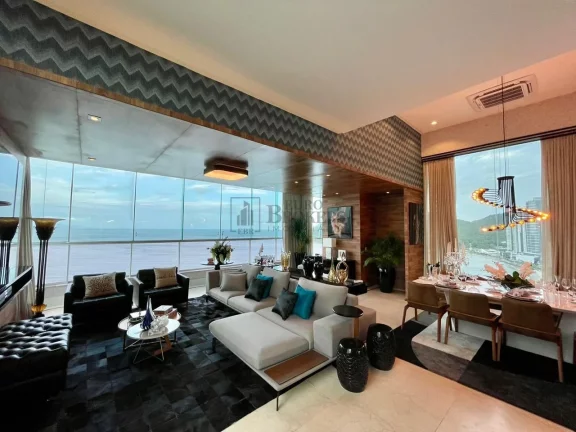 Imagem Belíssimo Triplex frente mar, mobiliado e decorado em Balneário Camboriú.
