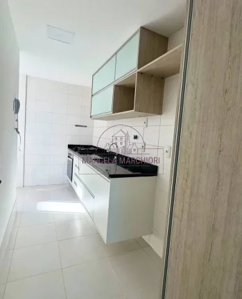 Imagem Ap 2 quartos, suíte, vista livre, andar alto, armários, lazer completo, 1v