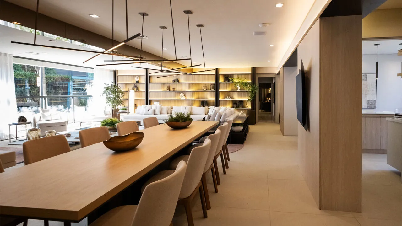 Imagem Apartamento com 262m², 4 Suítes e 4 vagas Double View e Vista Panorâmica em um Novo Ícone de Luxo