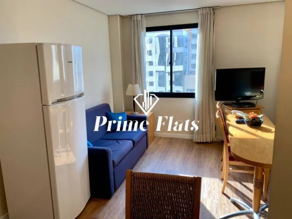 Imagem Flat disponível para locação no Mercure São Paulo Moema Times Square Hotel, com 58m², 2 dormitórios e 1 vaga