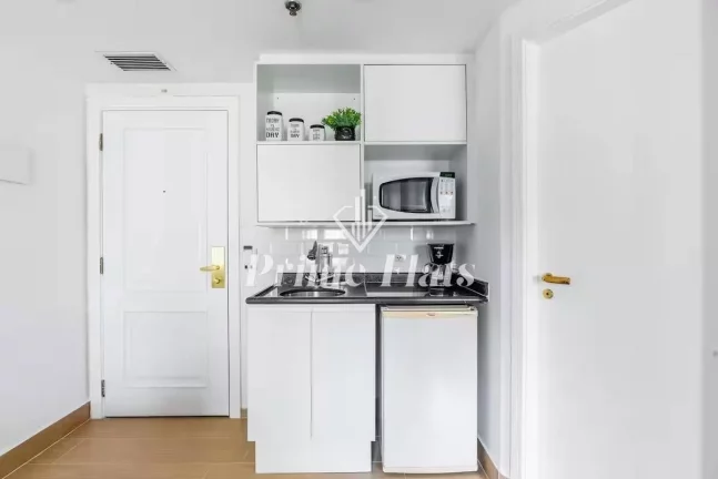 Imagem Flat disponível para venda no Mercure São Paulo Pinheiros Hotel, com 28m², 1 dormitório e 1 vaga