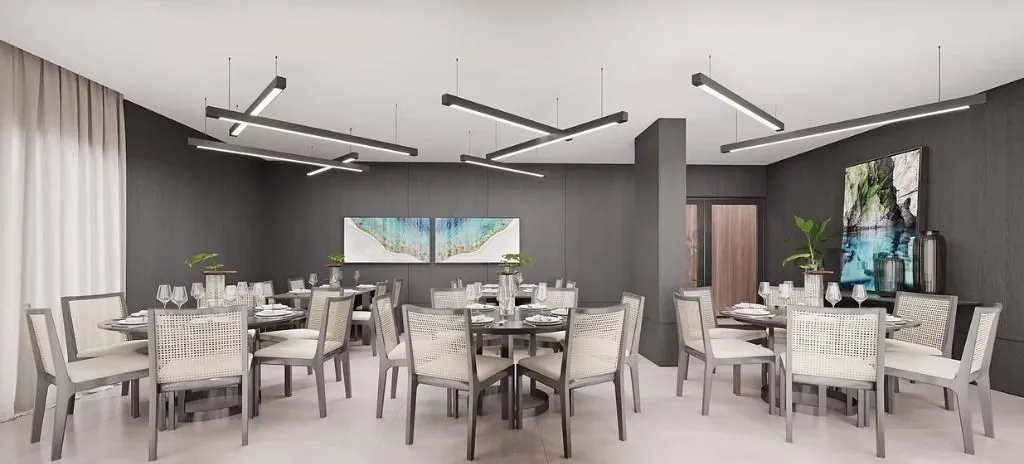 Imagem Apartamento moderno a 80m da praia no Jardim Oceania, com 2 suítes, varanda gourmet e lazer completo. Ideal para morar ou investir.