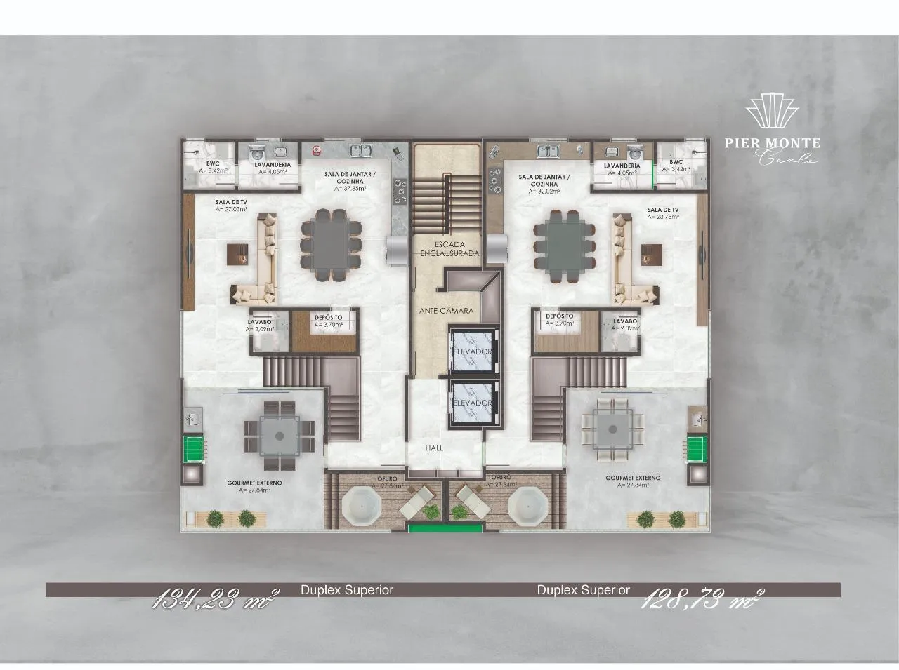 Imagem Apartamento com vista para o mar à venda com 130m2 por R$ 2.000.000,00