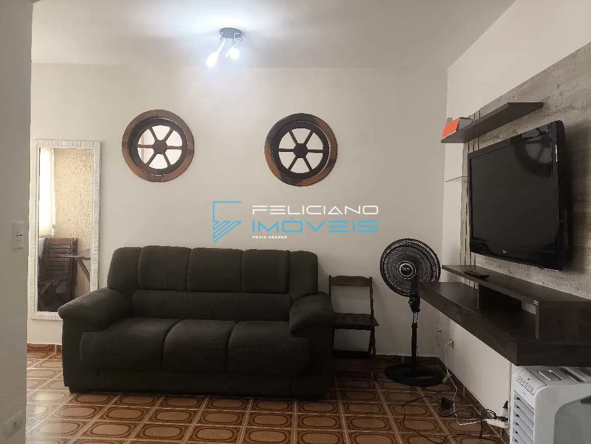 Imagem Apartamento com 1 quarto, Guilhermina, Praia Grande - R$ 360 mil, Cod: 7111