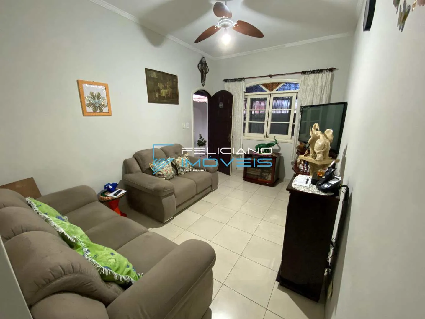 Imagem Casa com 2 quartos, Boqueirão, Praia Grande - R$ 650 mil, Cod: 6529