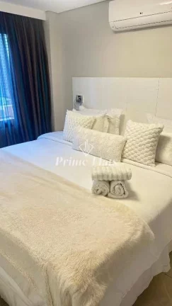 Imagem Flat disponível para venda no Mercure São Paulo Moema Times Square Hotel, com 30m², 1 dormitório e 1 vaga de garagem