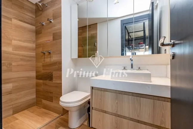 Imagem Flat disponível para venda no Cyrela by Pininfarina no Itaim Bibi, com 49m², 1 dormitório e 1 vaga