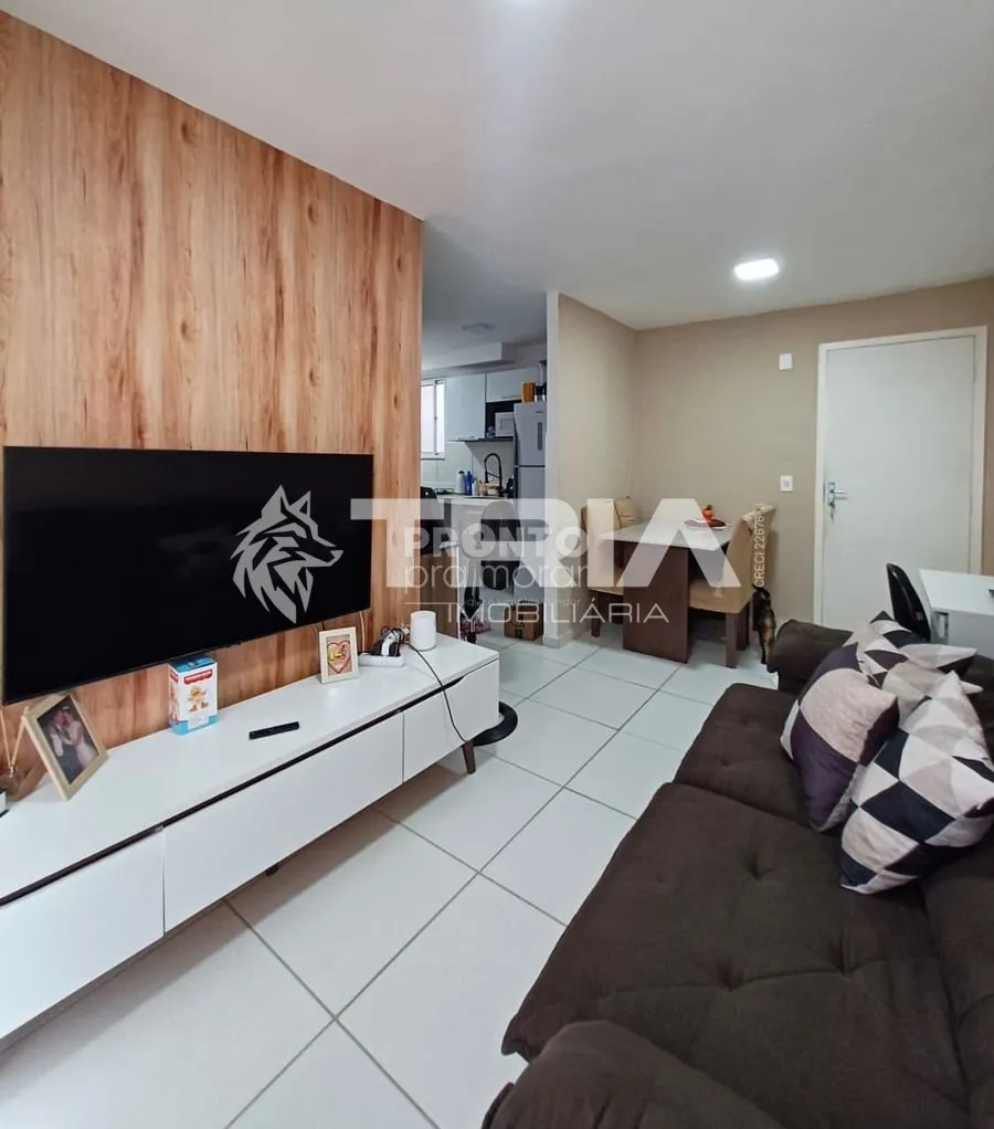 Imagem Apartamento à venda em Dois Carneiros | 46,03 m² | 2 quartos e lazer completo