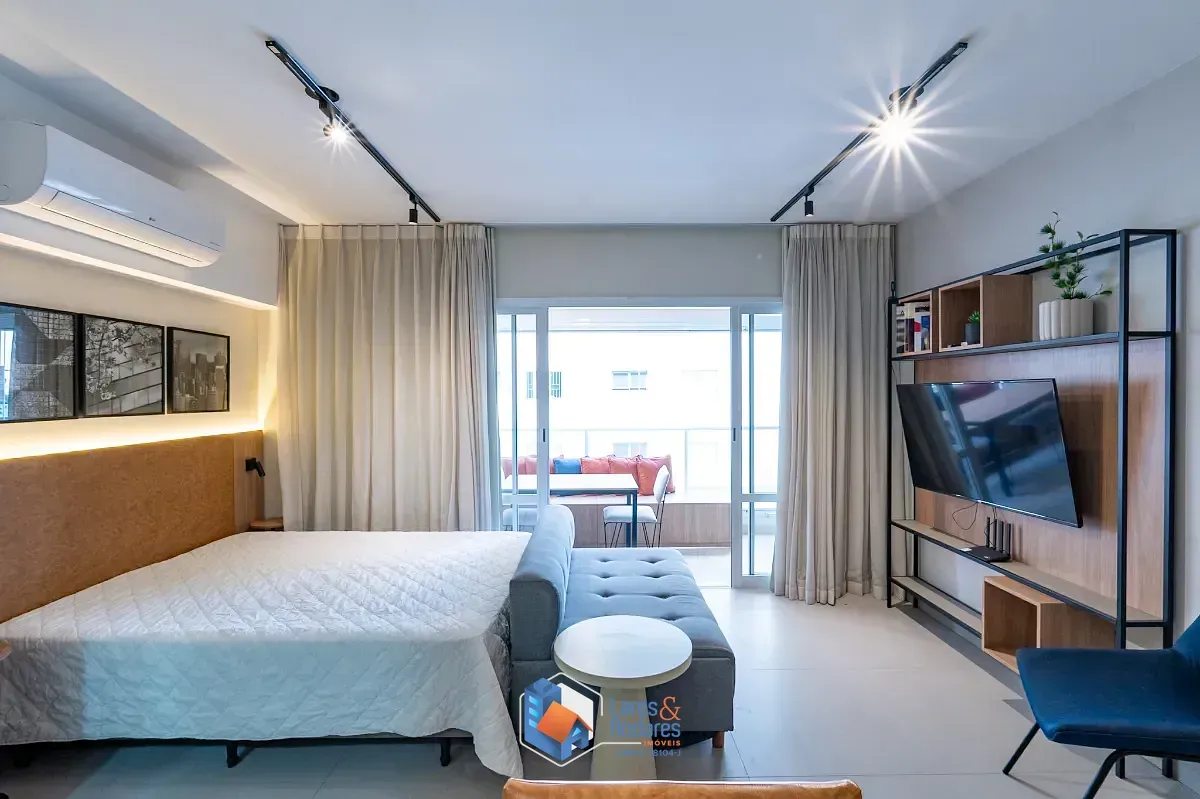 Imagem Studio para venda em Campo Belo com 1 quarto, 40m²