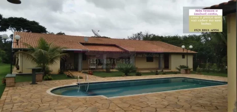 Foto do imóvel Chácara com excelente topografia ( terreno um tapete)