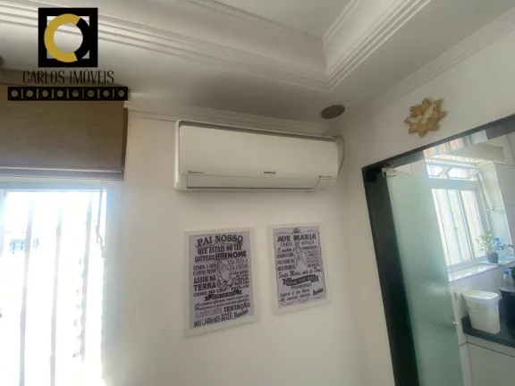 Imagem Home Office na praia de Santos - Apto de 2 Dormitórios Mobiliado