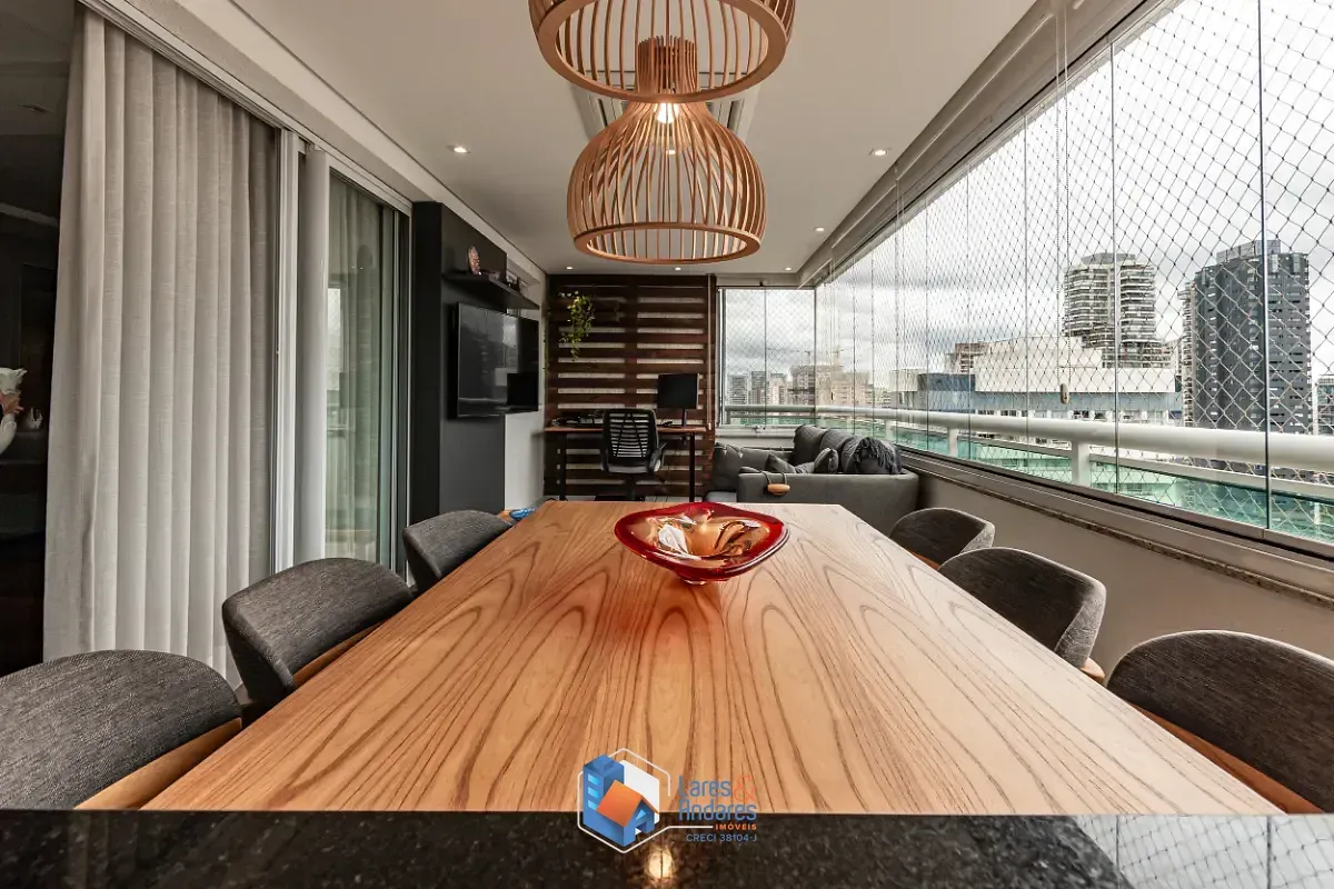 Imagem Apartamento para venda em Vila Gertrudes com 3 quartos, sendo 3 suítes, 147m²