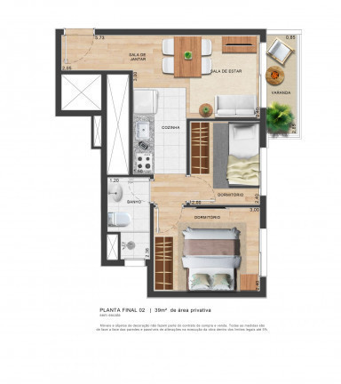 Imagem Apartamento com 1 Quarto à Venda, 31 m² em Butantã - São Paulo