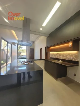 Imagem Casa em condomínio de luxo no Quinta da Primavera, Ribeirão Preto-SP 3 quartos, 3 suítes, 2 salas, 4 banheiros, 4 vagas 155 m² Visite agora! Quer Imóvel Negócios Imobiliários.