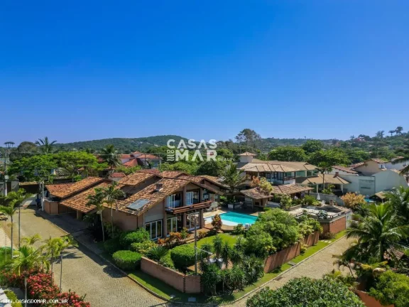 Imagem Imperdível! Casa de luxo em condomínio, 40 mts da praia de Geribá, Búzios-RJ: 5 quartos, 5 suítes, 4 salas, 6 banheiros, 4 vagas, 800m².