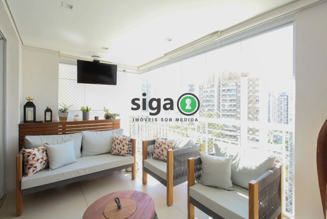 Imagem Apartamento de 142 m2, 3 suites e 2 vagas na Vila Andrade