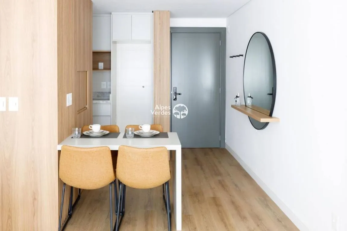 Imagem Vende-se Apartamento, no Bav Residenz, em Gramado, com 1 quarto.