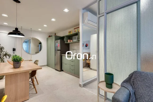 Imagem Flat com 1 dormitório à venda, 53 m² por R$ 519.000,00 - Setor Bueno - Goiânia/GO