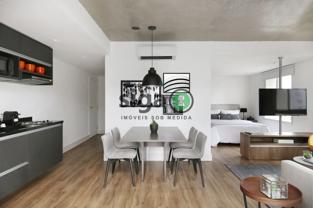 Imagem Studio com 64m² no Brooklin - São Paulo/SP