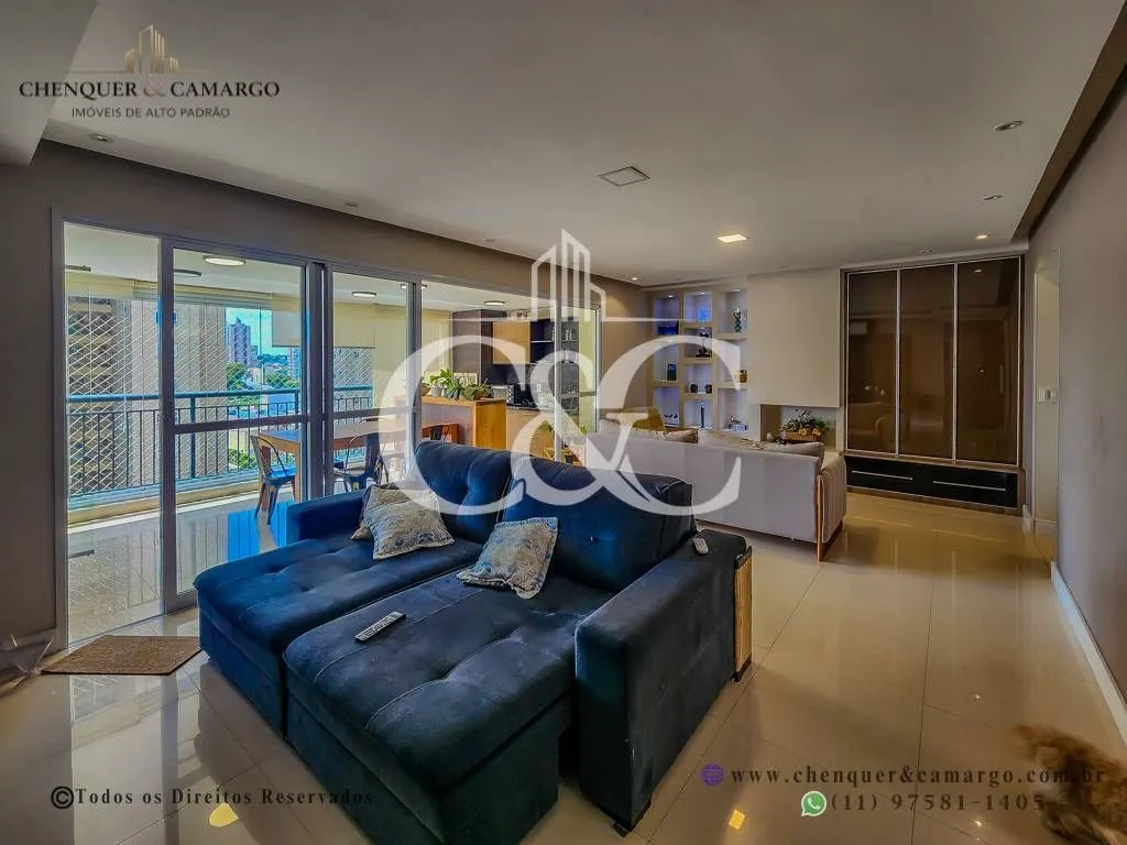 Imagem Apartamento Mobiliado Alto Padrão no Massimo Residence Jundiaí