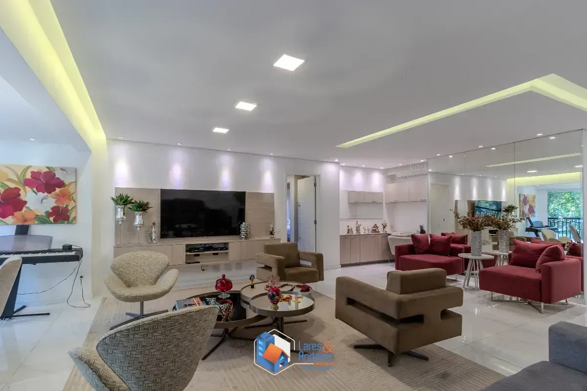 Imagem Apartamento para venda em Campo Belo com 3 quartos, sendo 3 suítes, 118m²