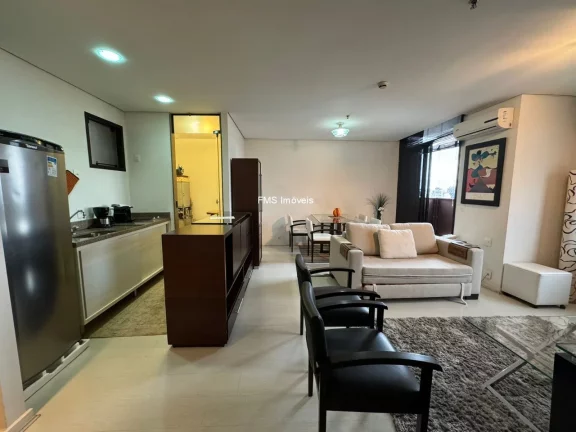 Imagem 1 dormitório, 2 vagas locação 74m² itaim bibi