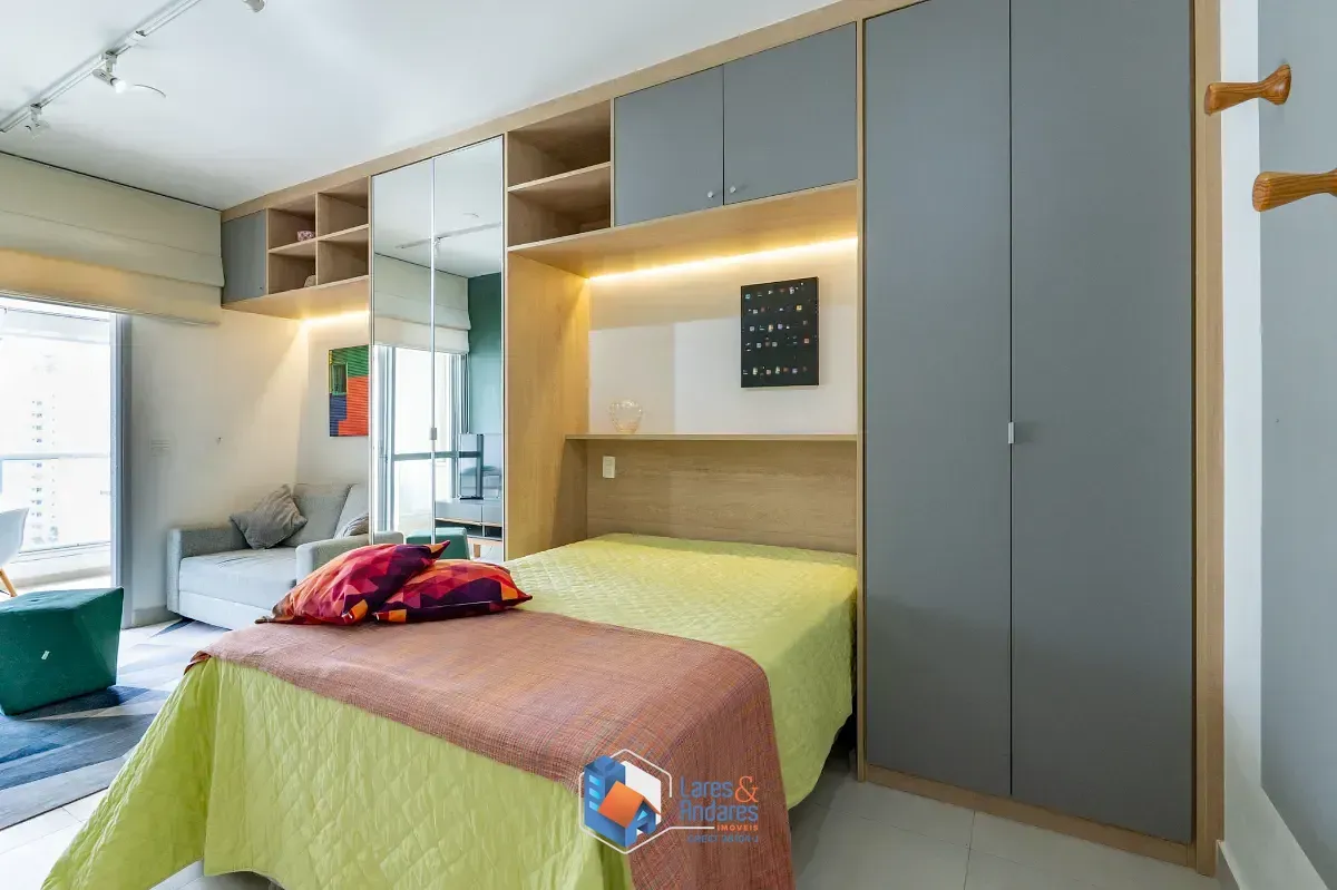 Foto do imóvel Studio para venda em Indianópolis com 1 quarto, 37m² em Avenida Aratãs